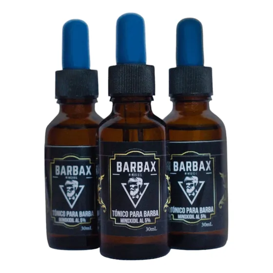 Barbax Minoxidil 3 Piezas De Minoxidil 5%