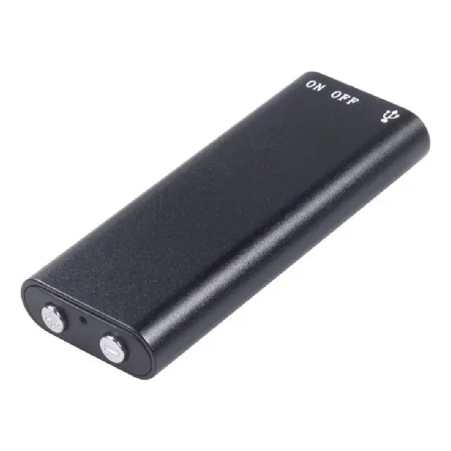 Microfono Oculto Usb Grabadora Espia Recarga 8gb + Audifonos