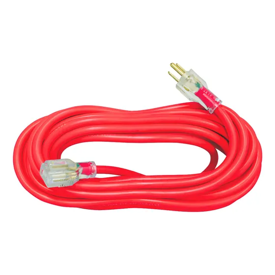 Extensión Uso Extra Rudo 15m Mavrik 14097 Enchufe Iluminado