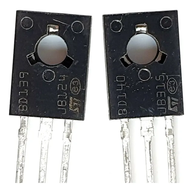 4 Pares De Transistores Bd139 Y Bd140 Npn Pnp 1.5a 80v 12.5w