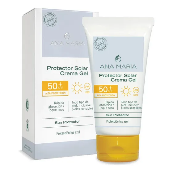 Protector Solar Ana Maria Crema Gel Toque Seco  50 Spf +