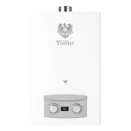 Calefont Tiro Natural 13 Litros Gas Licuado Blanco Glp