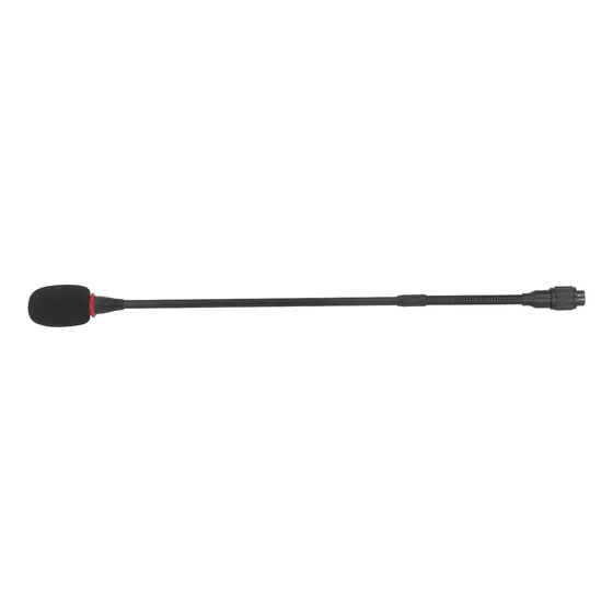 Microfone Condensador Gooseneck De Alumínio Flexível De 16,5