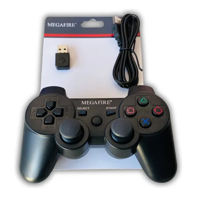 Control Inalámbrico Recargable Compatible Con Ps3, Pc, Tvbox