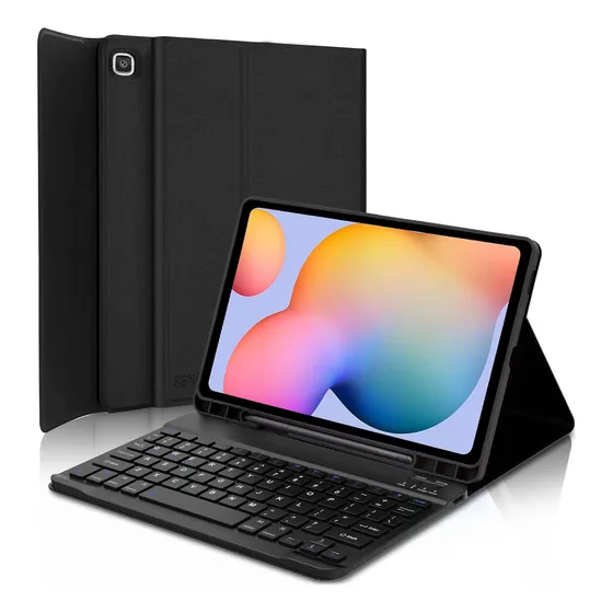 Funda Con Ñ Teclado Para Galaxy Tab S6 Lite P610 10.4