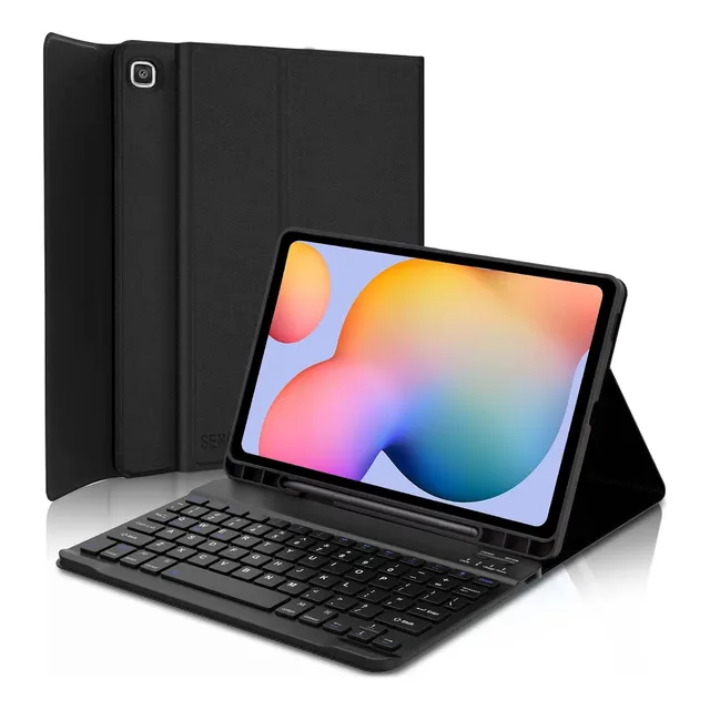 Funda Con Ñ Teclado Para Galaxy Tab S6 Lite P610 10.4