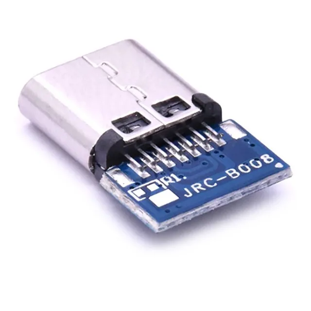 5 Conectores Hembra Usb Tipo C Para Carga O Datos Usb 2.0