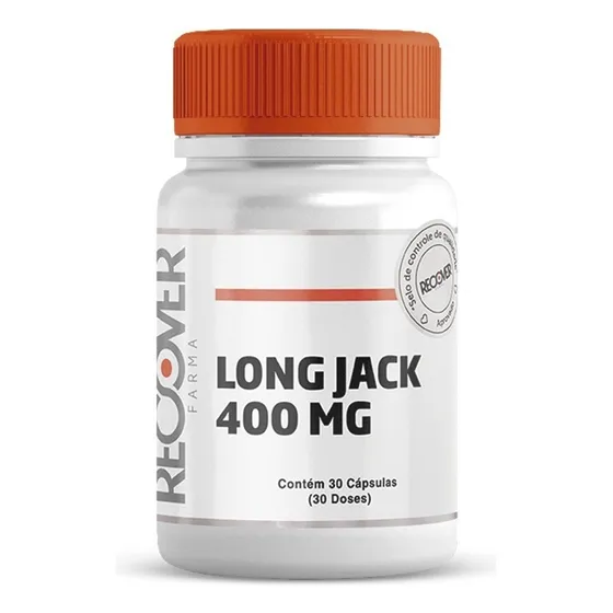 Long Jack 400 Mg - 30 Cápsulas (30 Doses) Sabor Natural