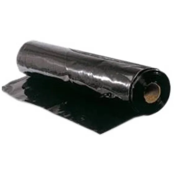 Nylon Polietileno Negro 200 Micrones Ancho 6 Mts. X 20 Mts.