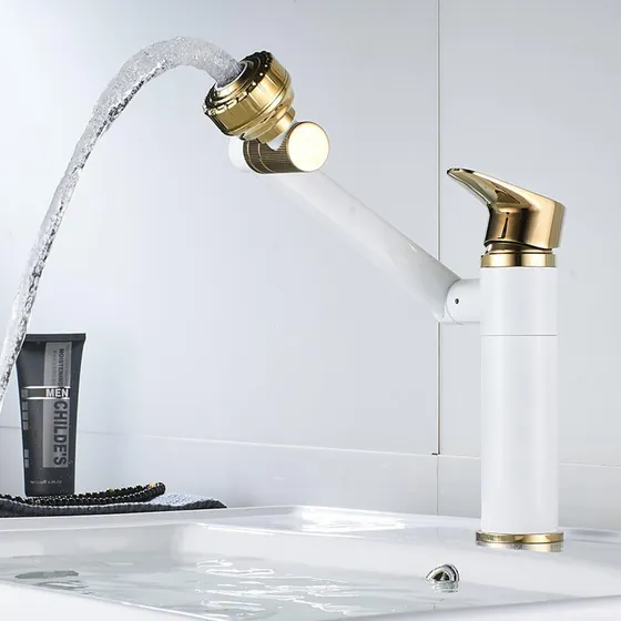 Grifo Lavabo Inodoro 30 Cm Alto Galvanizado Un Solo Orificio