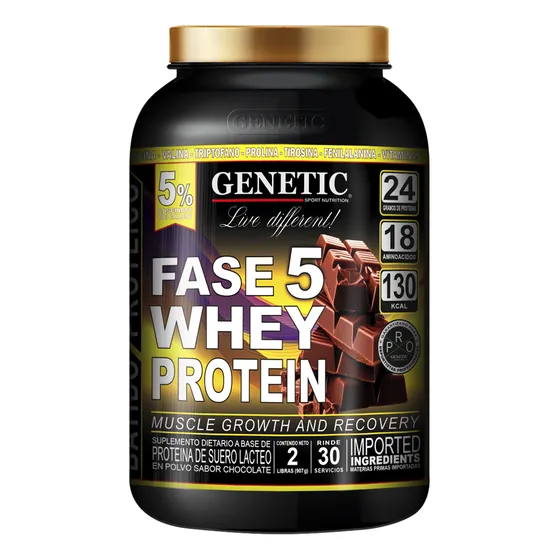 Aminoacidos Esenciales Fase 5 Proteína Recuperación Genetic 