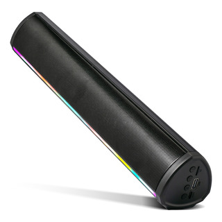 Caixa De Som Bluetooth Soundbar Rgb Tv Computador Pc Celular Caixa De Som Bluetooth Soundbar Rgb Tv Computador Pc Celular