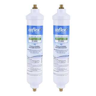 Filtro De Agua Para Refrigerador Pf-a500 Coflex (2 Pza) Filtro De Agua Para Refrigerador Pf-a500 Coflex (2 Pza)