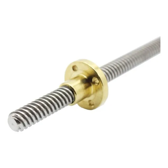 Varilla Roscada Acme 8mm Husillo 40cm Largo Cnc Impresora 3d