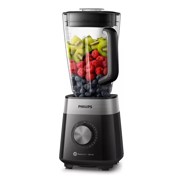 Licuadora Philips Hr2242/92 3l 1200w Jarra De Plastico Negro