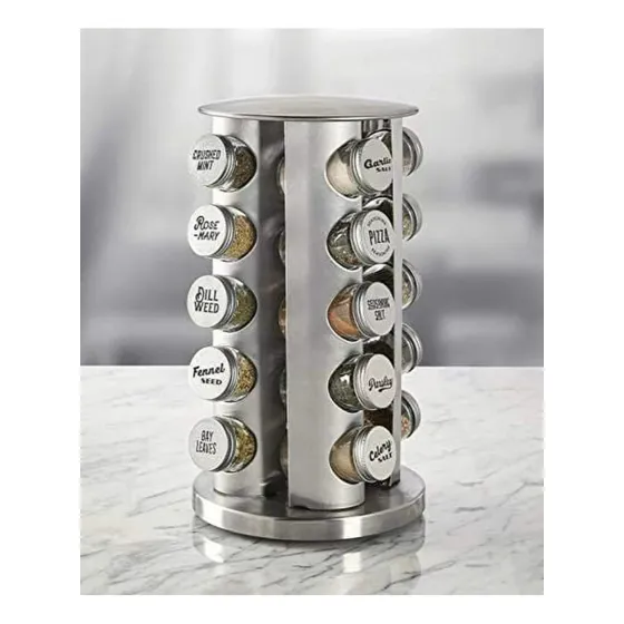 Kamenstein Estante Giratorio 20 Tarro Acero Inoxidable (50v)