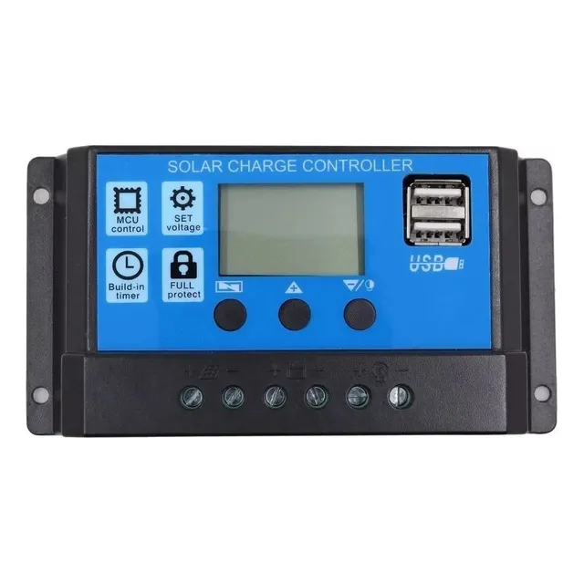 Controlador Regulador De Carga Panel Solar Pwm 20a