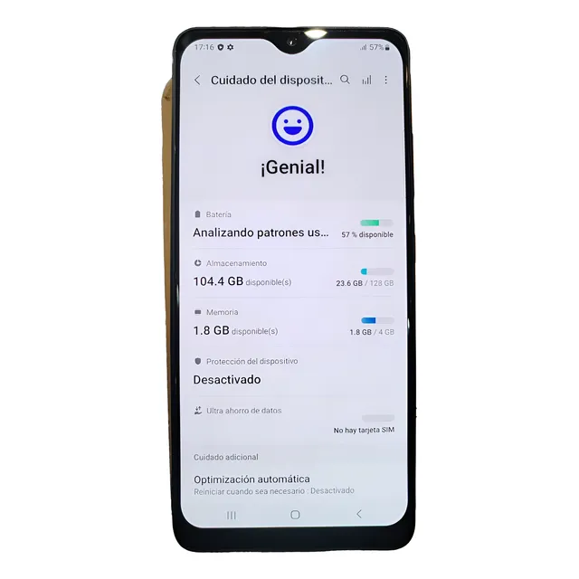 Samsung A32 Dual Sim - 128 Gb Memoria Interna, 4 Gb Ram Gris Oscuro (Reacondicionado)