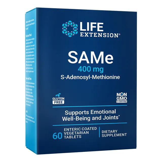 Same 400mg Life Extension 60 Tablets Importado