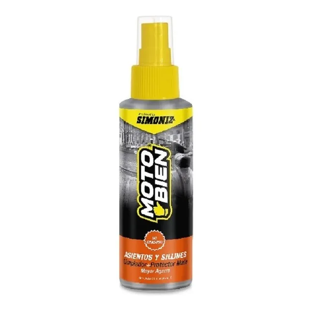 Limpiador No Graso Protector Mate Para Asiento Moto Simoniz 