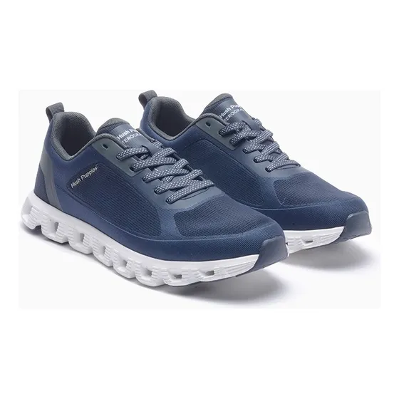 Zapatillas Rewa M Hush Puppies De Hombre Azules