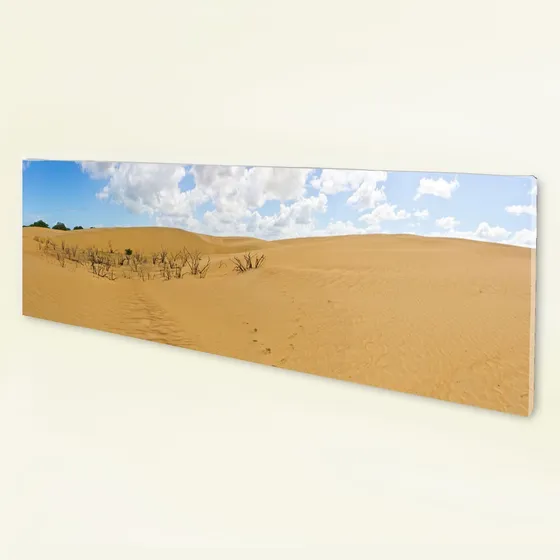 Cuadro Lienzo Medanos De Coro Medidas 100 X 25 C Foto Canvas