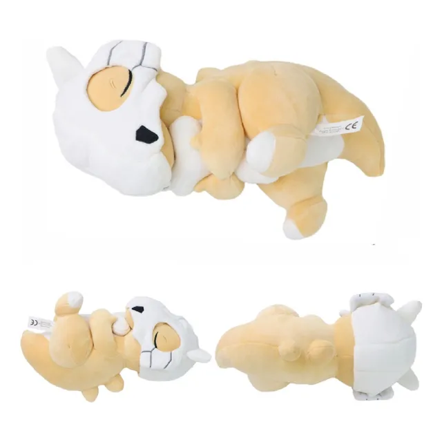 Cubone Sleeping Pelúcia Pokémon 30cm Dormindo Chorando Bonec