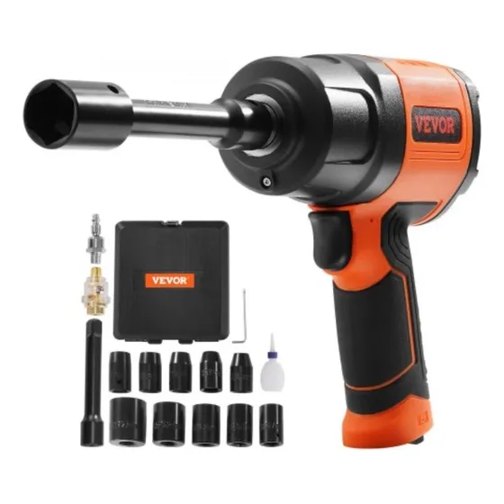 Kit Pistola Impacto Aire Vevor 1400lb Torque 90-120psi Usa