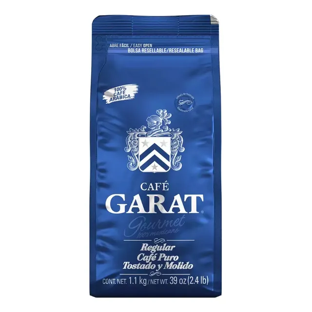 Garat Café Molido Gourmet Regular 100% Mexicano Paquete 1 Kg