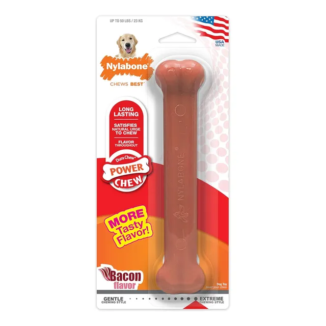 Juguete Hueso Tocineta Limpieza Dental Sarro Perros Large