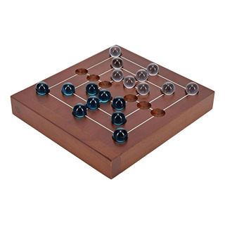 Juego De Mesa Morris 5 - Tablero Madera Maciza - Canicas Tr Juego De Mesa Morris 5 - Tablero Madera Maciza - Canicas Tr