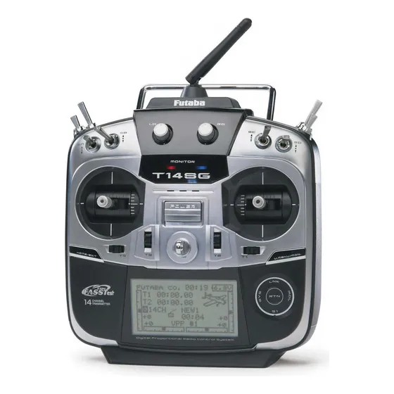 Manual Em Espanhol - Rádio Controle Futaba 14sg