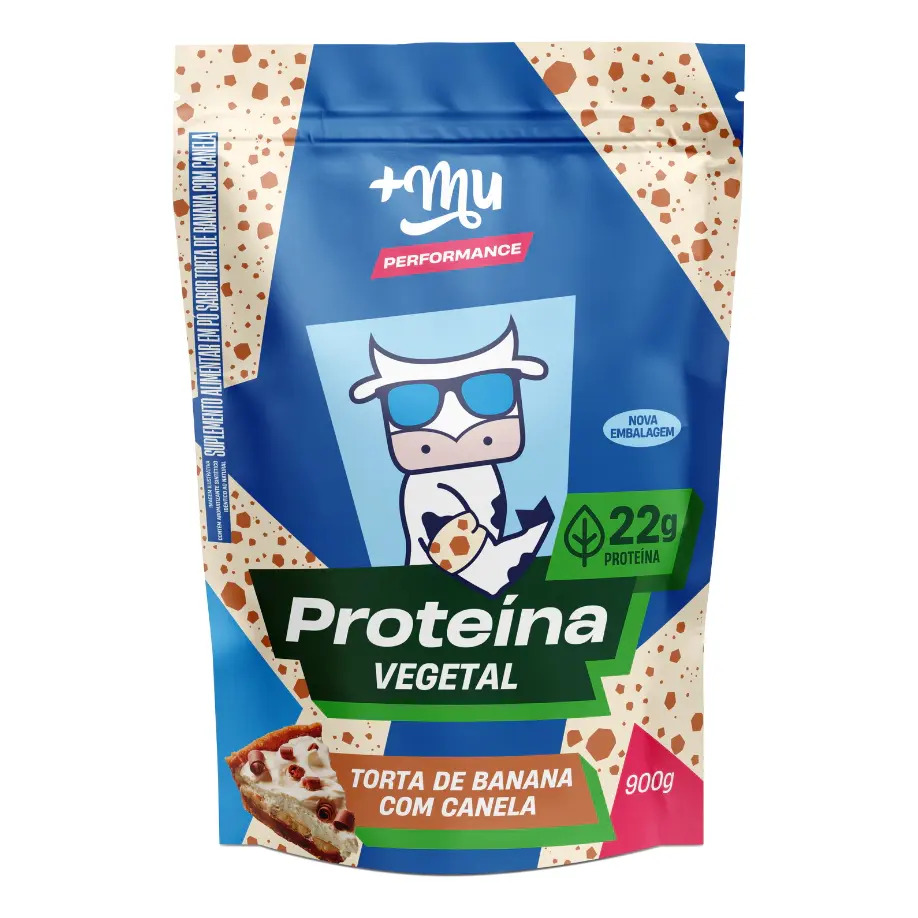 Proteina Vegana Banana com Canela