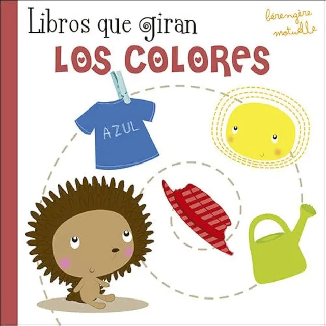 Libros Que Giran - Los Colores Libro Infantil - Piki.uy