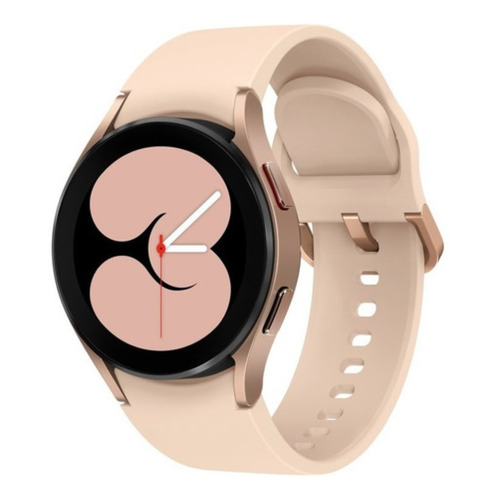 Samsung Galaxy Watch4 (Bluetooth) 1.2" caja 40mm de  aluminio  pink gold, malla  pink gold de  fluoroelastómero SM-R860
