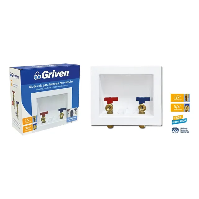 Kit De Caja Para Lavadora Con Valvulas