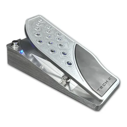 Pedal de efeito Tech 21 SansAmp Programmable Bass Driver Di preto