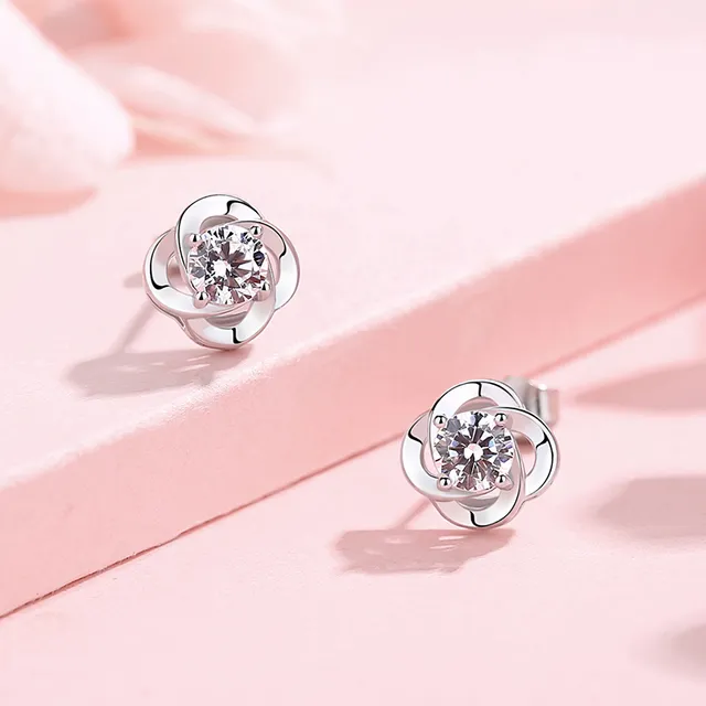 Pendientes De Plata Pura 999 Genuina, Nuevos Pendientes De M