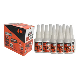 Kit 10 Adesivo Cola De Unha Up Bond 793 20g Cola Instantanea Kit 10 Adesivo Cola De Unha Up Bond 793 20g Cola Instantanea