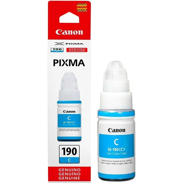 Botella De Tinta Para Impresora Canon Gi-190c G1100 G2100.