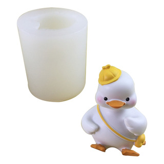(c) Molde De Silicona Con Forma De Vela De Pato Para Fundici (c) Molde De Silicona Con Forma De Vela De Pato Para Fundici