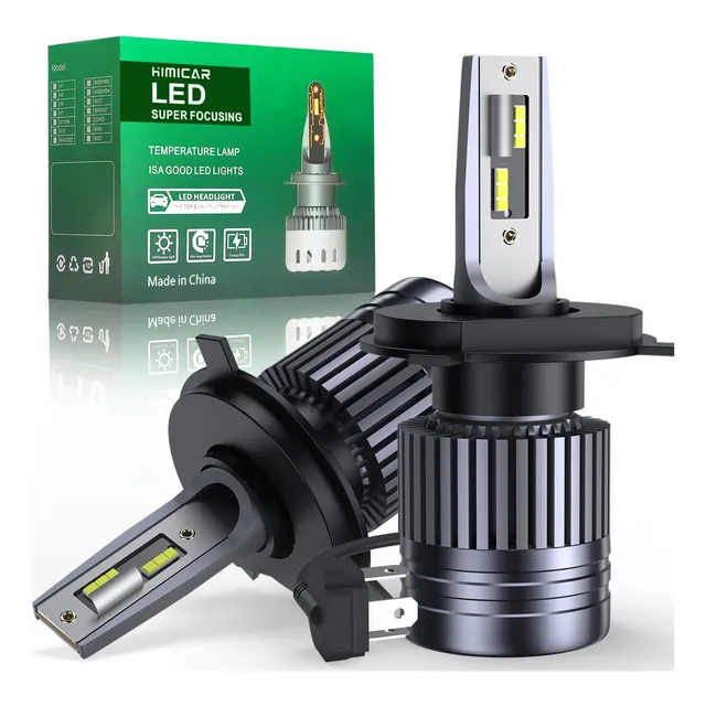 Kit De Faros Led H4 H11 9005 9006 Para Luz Alta Y Baja 110w