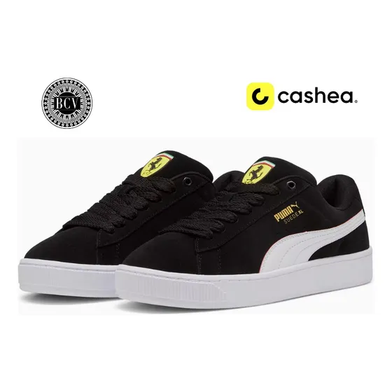Calzado Puma Damas Negra Excelente Calidad (cashea)