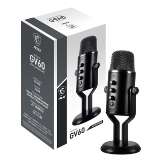 Msi Immerse Gv60 Streaming Microphone (interfaz Usb Tipo C Y Msi Immerse Gv60 Streaming Microphone (interfaz Usb Tipo C Y