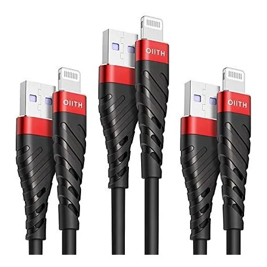 Para iPhone 5.9 Ft Certificado Mfi Extra Largo Alimentacion