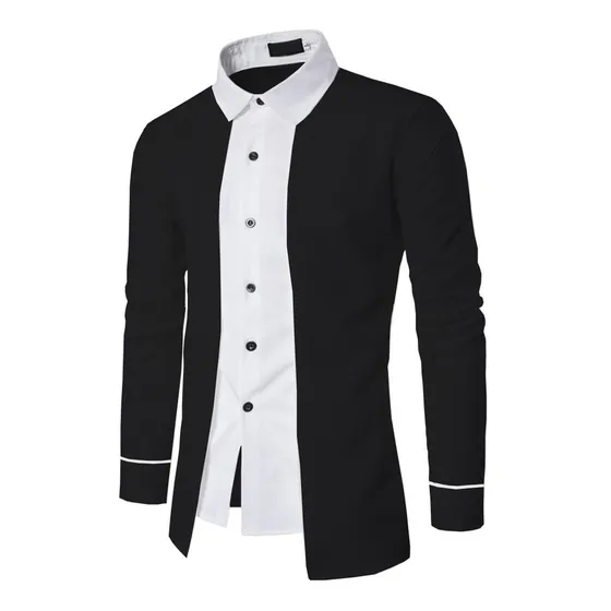 Camisa Britanica De Caballero Slim Fit A La Moda #1205