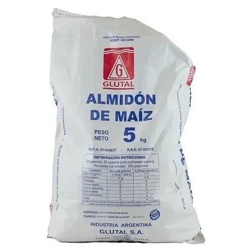 Almidon De Maiz Fecula X 5kg | Sin Tacc | Sin Gluten Glutal