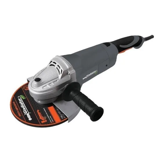 Amoladora Angular 9 230mm Gladiator Aa823/220 + 5 Discos Color Gris Frecuencia 50 Hz/60 Hz