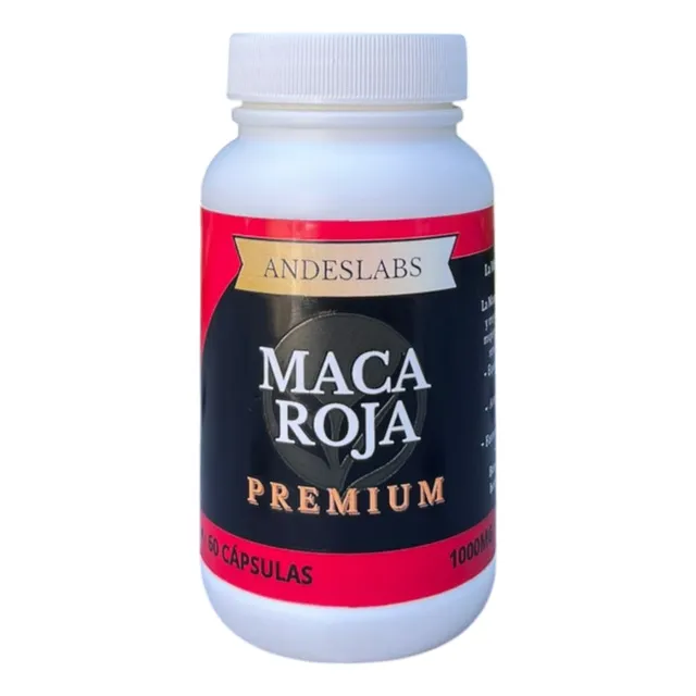 Maca Roja Premium, Salud Femenina, Energía Y Hormonal