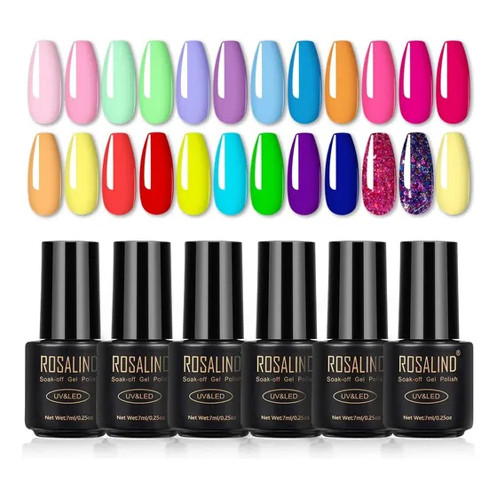 Obtén 24 Esmaltes Rosalind